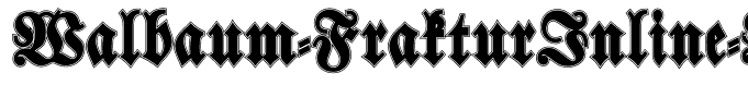 Walbaum-FrakturInline-Bold