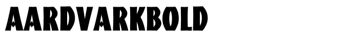 AardvarkBold