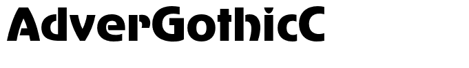 AdverGothicC