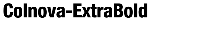 Colnova-ExtraBold