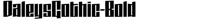 DaleysGothic-Bold