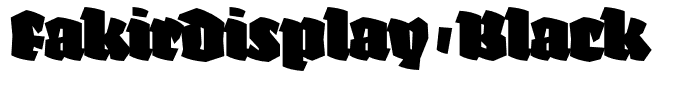 FakirDisplay-Black