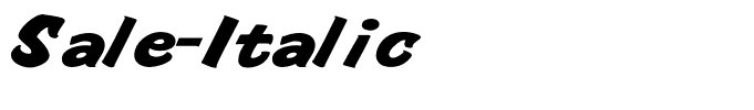 Sale-Italic
