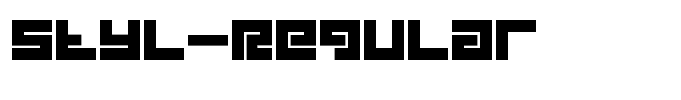 Styl-Regular
