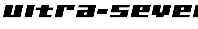 Ultra-SevenItalicB