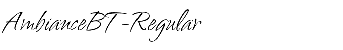 AmbianceBT-Regular