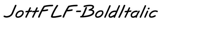 JottFLF-BoldItalic