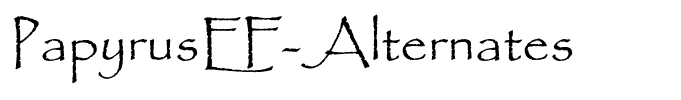 PapyrusEF-Alternates