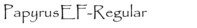 PapyrusEF-Regular