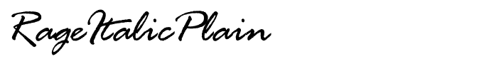 RageItalicPlain