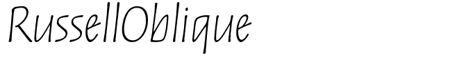 RussellOblique