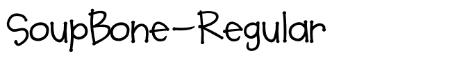 SoupBone-Regular