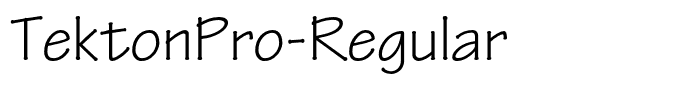 TektonPro-Regular