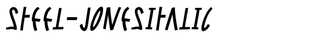 Steel-JonesItalic