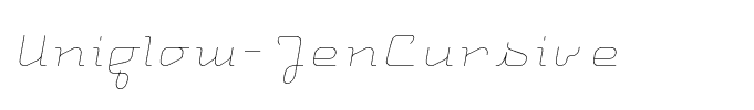 Uniglow-TenCursive