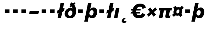 Bau-BoldItalicExpert