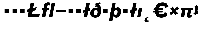 BauLF-BoldItalicExpert