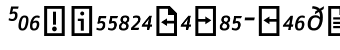 FagoOfficeSerif-RegularExpItalic