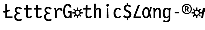 LetterGothicSlang-Roman