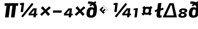 Max-ExtraBoldItalicExpert