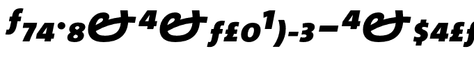 TheMixExtraBold-ExpertItalic