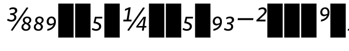 WhitneyNumeric-BookItalic