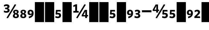 WhitneyNumeric-Semibold