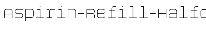 Aspirin-Refill-Halfdose