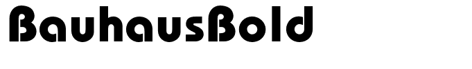 BauhausBold