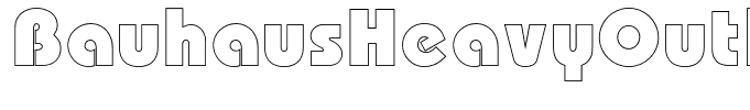 BauhausHeavyOutline