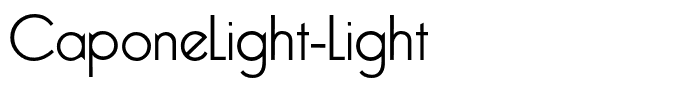 CaponeLight-Light