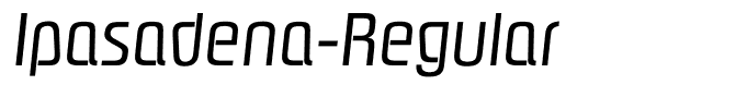 Ipasadena-Regular