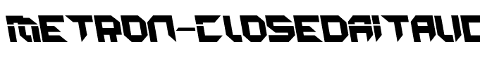 Metron-ClosedAItalic