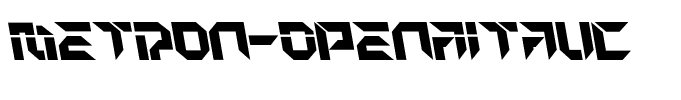 Metron-OpenAItalic