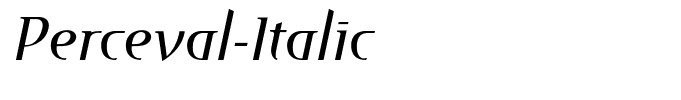 Perceval-Italic