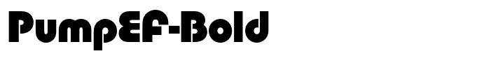 PumpEF-Bold