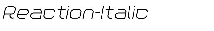Reaction-Italic