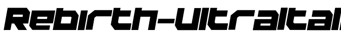 Rebirth-UltraItalic