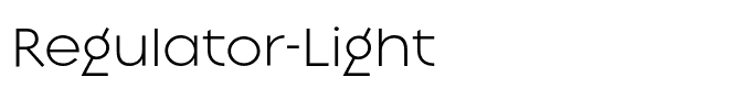 Regulator-Light