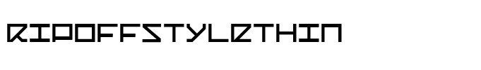 RipoffSTYLEThin