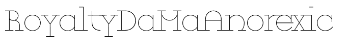 RoyaltyDaMaAnorexic