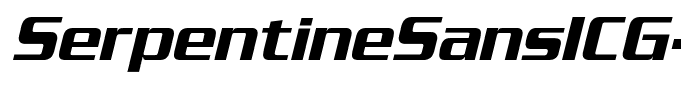 SerpentineSansICG-Oblique