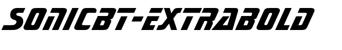 SonicBT-ExtraBold