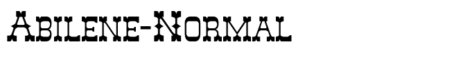 Abilene-Normal