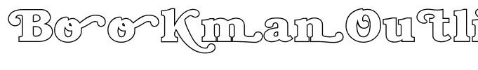 BookmanOutlineSwash