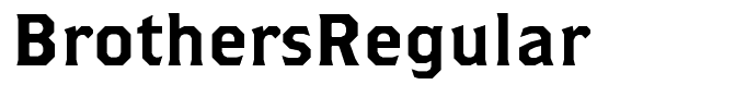 BrothersRegular