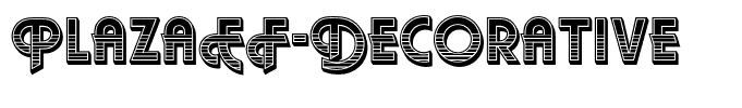 PlazaEF-Decorative