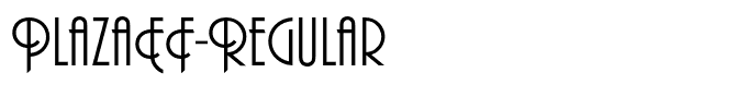PlazaEF-Regular