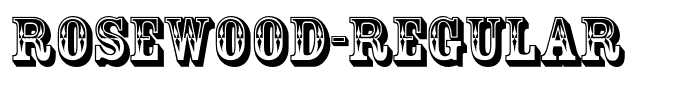 Rosewood-Regular