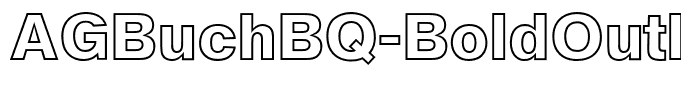 AGBuchBQ-BoldOutline